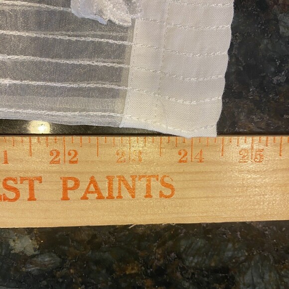 New 100% Linen Wide Leg Capri Crop Pearl Embellished Floral Elastic Large Jordan - Picture 7 of 9